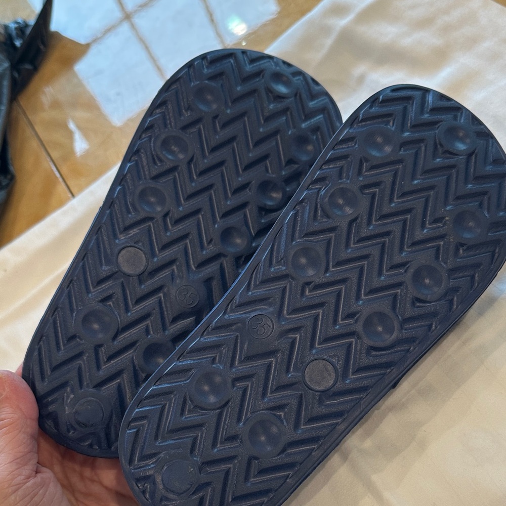 Rocawear Dark Blue Slide Sandals - Picture 3 of 4